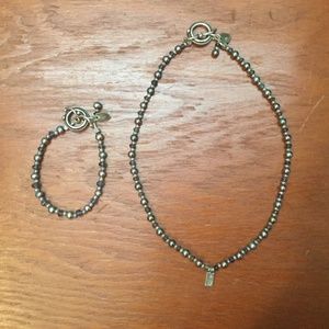 Sundance necklace and bracelet set